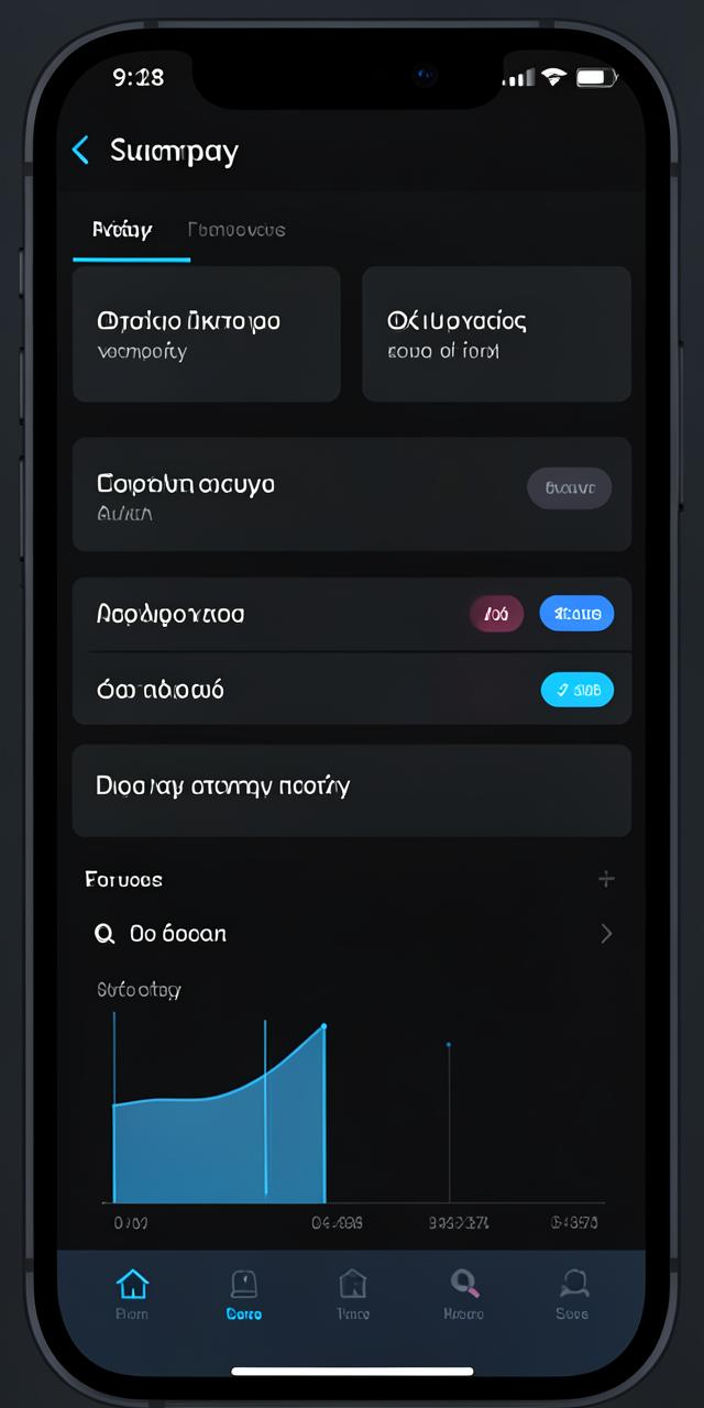 Custom Business Dashboard website shown on a phone